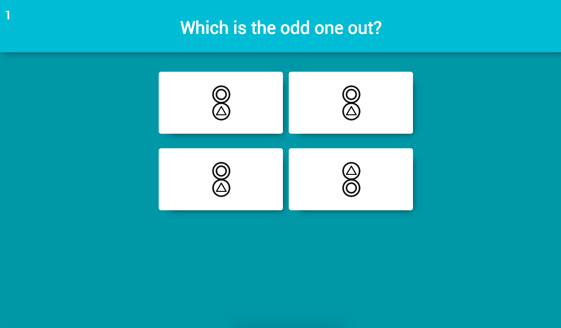 Odd One Out Question