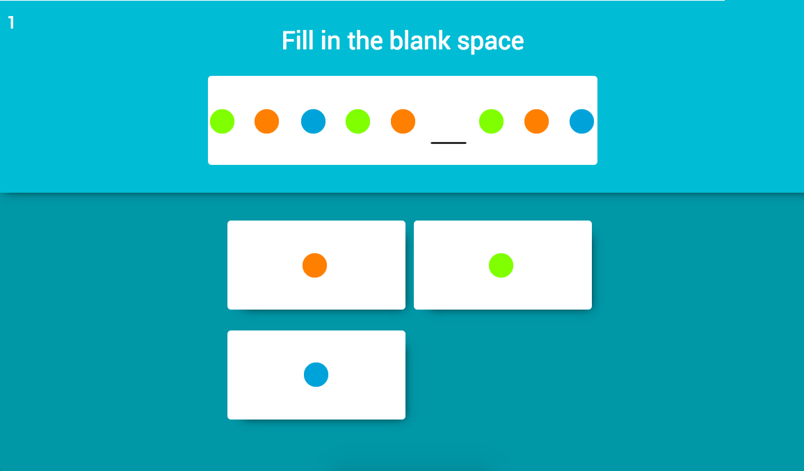 Fill In The Blank Space Question